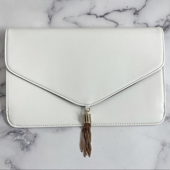 ASOS Handbags - ASOS White Clutch
